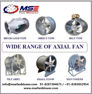 axial fan how it works